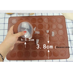 Stampo in silicone grande per arrosti e macaron 15.7x15.3cm