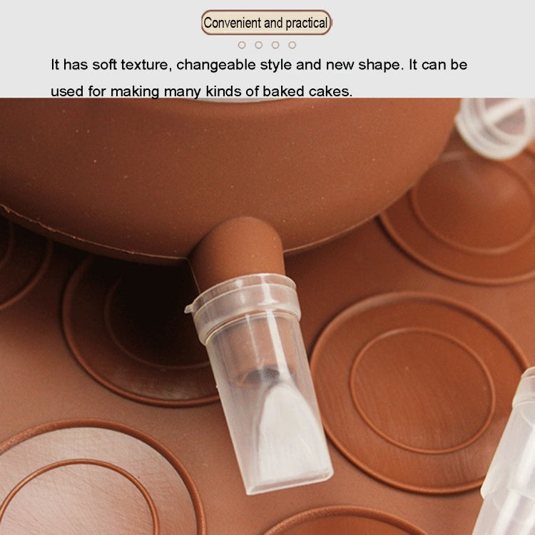 Stampo in silicone grande per arrosti e macaron 15.7x15.3cm