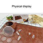 Stampo in silicone grande per arrosti e macaron 15.7x15.3cm