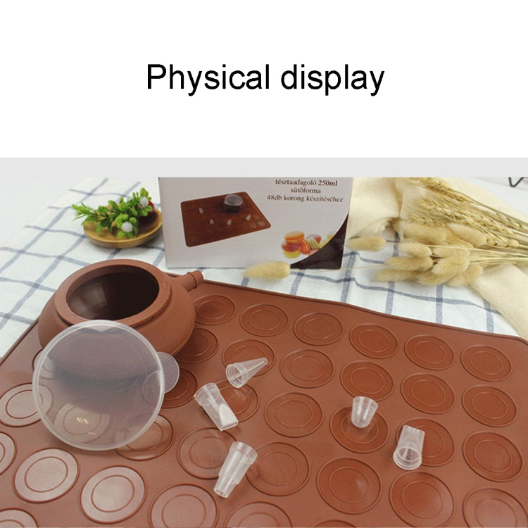 Stampo in silicone grande per arrosti e macaron 15.7x15.3cm