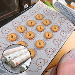 Macaron arrosto multifunzione da cucina, tampone di zucchero non appiccicoso, tampone per impastare e tampone isolante, dimensioni: 40 * 30 cm, Sugar not Sticky Pad, Kneading Pad, Insulation Pad