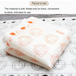 Macaron arrosto multifunzione da cucina, tampone di zucchero non appiccicoso, tampone per impastare e tampone isolante, dimensioni: 40 * 30 cm, Sugar not Sticky Pad, Kneading Pad, Insulation Pad