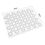 Macaron arrosto multifunzione da cucina, tampone di zucchero non appiccicoso, tampone per impastare e tampone isolante, dimensioni: 40 * 30 cm, Sugar not Sticky Pad, Kneading Pad, Insulation Pad