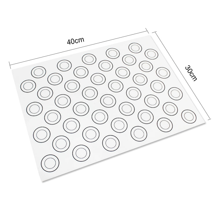 Macaron arrosto multifunzione da cucina, tampone di zucchero non appiccicoso, tampone per impastare e tampone isolante, dimensioni: 40 * 30 cm, Sugar not Sticky Pad, Kneading Pad, Insulation Pad