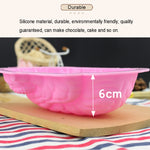 Stampo per dessert in silicone a forma di cervello umano, stampo per torta di Halloween, budino, Brain Shape
