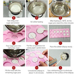 Stampi per cioccolato in silicone 12 forme lecca-lecca