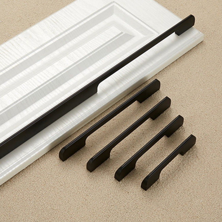 2049-160 Maniglia per porta dell'armadio con cassetto Maniglia in lega di alluminio Maniglia per porta diritta, 2049-160 (Black), 2049-160 (White)