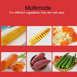 Affettatrice manuale tornado per patate e verdure