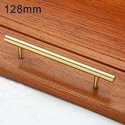1019-128 Maniglia per mobile in rame massiccio nordico di lusso leggero, 1019-128