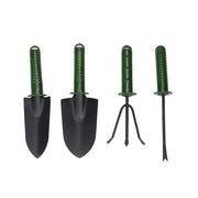 Attrezzi da giardino Pala da giardinaggio Rastrello Manico in plastica Attrezzi da giardino Quattro set Set di attrezzi per piante da giardinaggio, Plant Tool 5