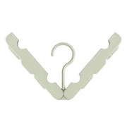 Stendibiancheria pieghevole con 4 clip nascoste per casa/viaggio, consegna a colori casuale, Foldable Clothes Hanger