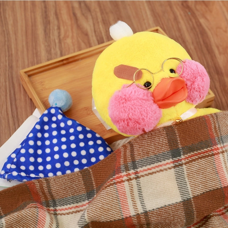 Giocattolo per bambini in peluche di anatra gialla del fumetto dell'anatra dell'acido ialuronico, dimensioni: 35 * 10 * 10 cm, Cartoon Small Yellow Duck