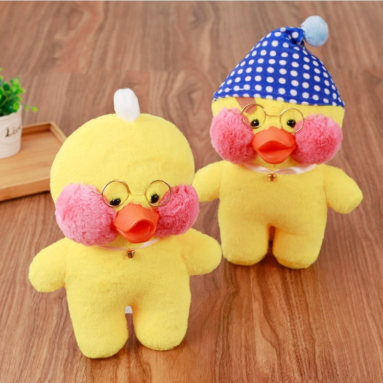 Giocattolo per bambini in peluche di anatra gialla del fumetto dell'anatra dell'acido ialuronico, dimensioni: 35 * 10 * 10 cm, Cartoon Small Yellow Duck