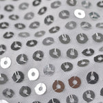 Guanti luminosi con paillettes e LED per feste