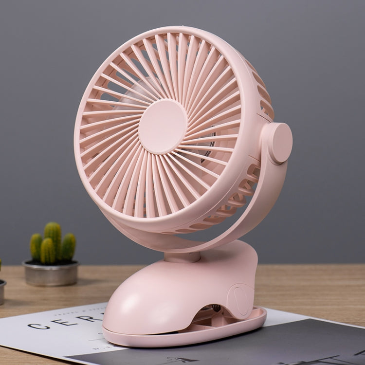 OCUBE D603 4W USB Charging Portable Desk Fan Clip Fan with 4 Speed ​​Control