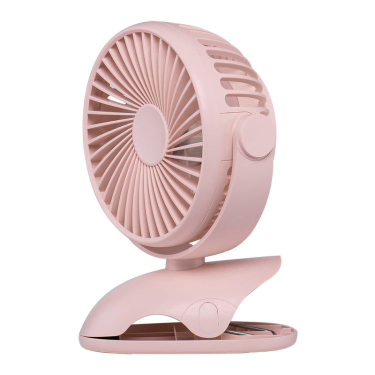 OCUBE D603 4W USB Charging Portable Desk Fan Clip Fan with 4 Speed ​​Control