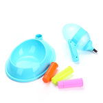 Prodotti per animali domestici Cane da compagnia Gatto 2 in 1 Alimentazione e irrigazione automatica Asta regolabile verticale Alimentatore per acqua per animali domestici, capacità: 600 ml