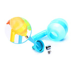 Prodotti per animali domestici Cane da compagnia Gatto 2 in 1 Alimentazione e irrigazione automatica Asta regolabile verticale Alimentatore per acqua per animali domestici, capacità: 600 ml