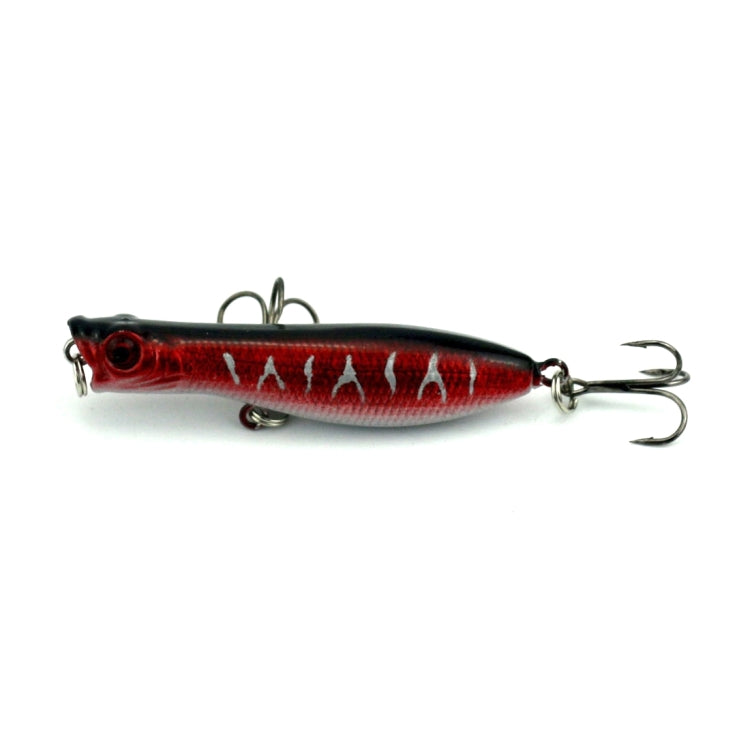 Esche da pesca artificiali Popper bioniche 6 cm con ganci
