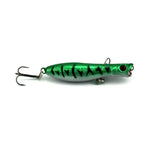 Esche da pesca artificiali Popper bioniche 6 cm con ganci