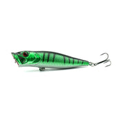 HENGJIA Esche bioniche popper da pesca artificiali in plastica Esche da pesca ecologiche con ganci, Lunghezza: 9 cm, Consegna colore casuale, Length: 9 cm