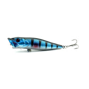 HENGJIA Esche bioniche popper da pesca artificiali in plastica Esche da pesca ecologiche con ganci, Lunghezza: 9 cm, Consegna colore casuale, Length: 9 cm