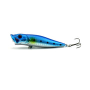 HENGJIA Esche bioniche popper da pesca artificiali in plastica Esche da pesca ecologiche con ganci, Lunghezza: 9 cm, Consegna colore casuale, Length: 9 cm
