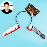 Forniture per spettacoli di gioco per feste in costume di Halloween, oggetti di scena per la testa, pugnale, cerchi per capelli, Dagger