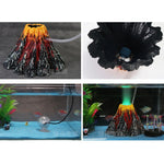 Albero artificiale decorativo per acquario in resina 17x16x16 cm