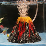 Albero artificiale decorativo per acquario in resina 17x16x16 cm