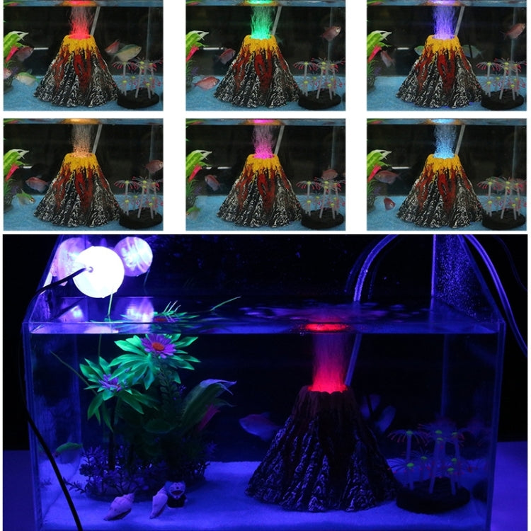Albero artificiale decorativo per acquario in resina 17x16x16 cm