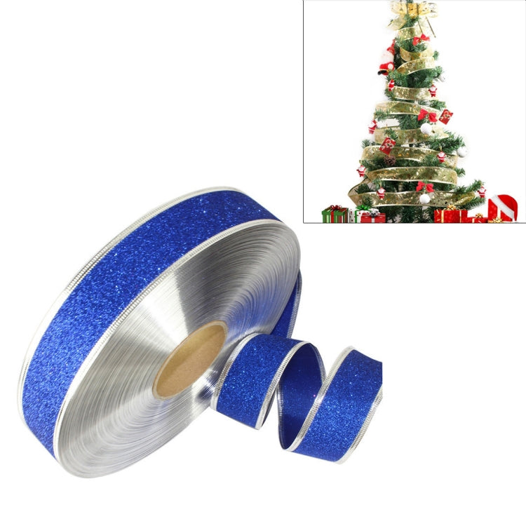 Nastro decorativo glitterato per albero di Natale 2 m