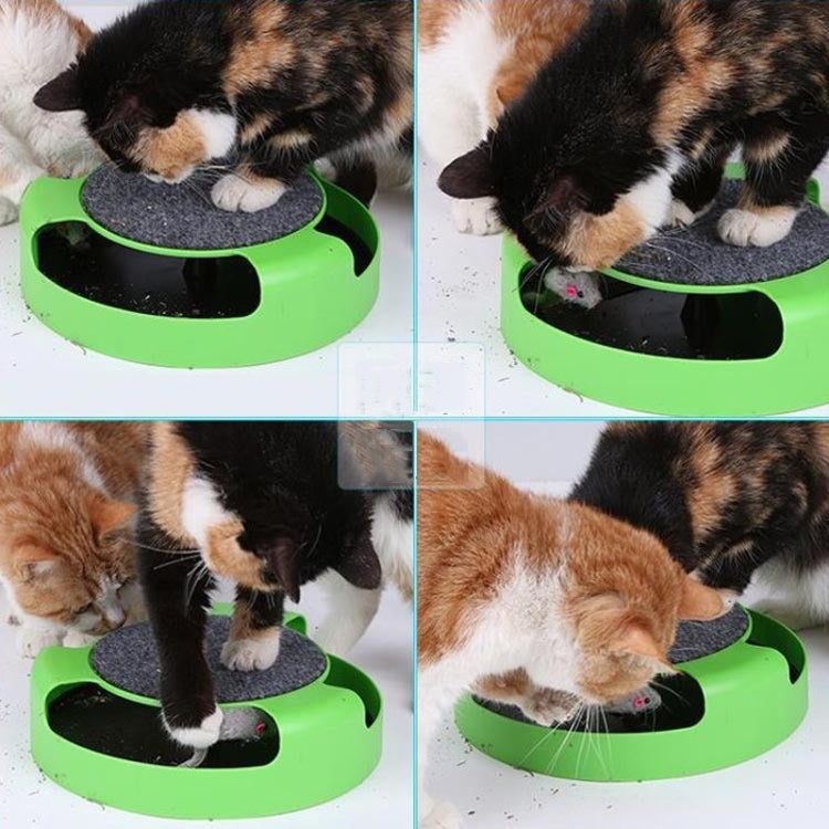 Giocattolo interattivo per gatti Catch the Mouse in plastica