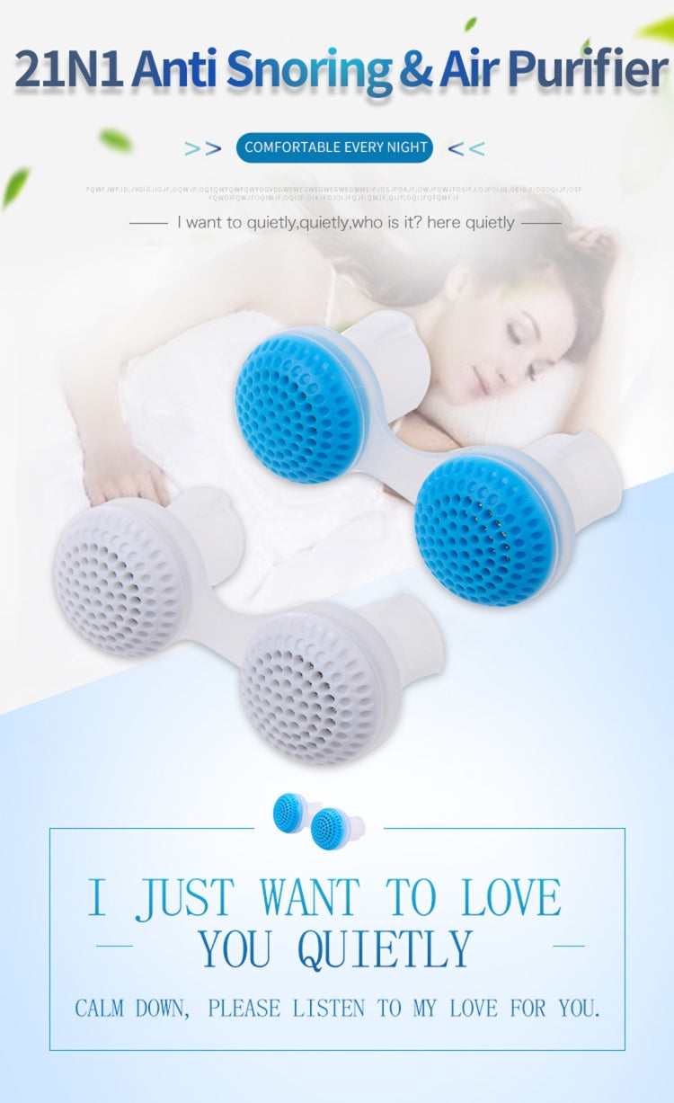 Purificatori d'aria antirussamento in silicone ABS 2 in 1