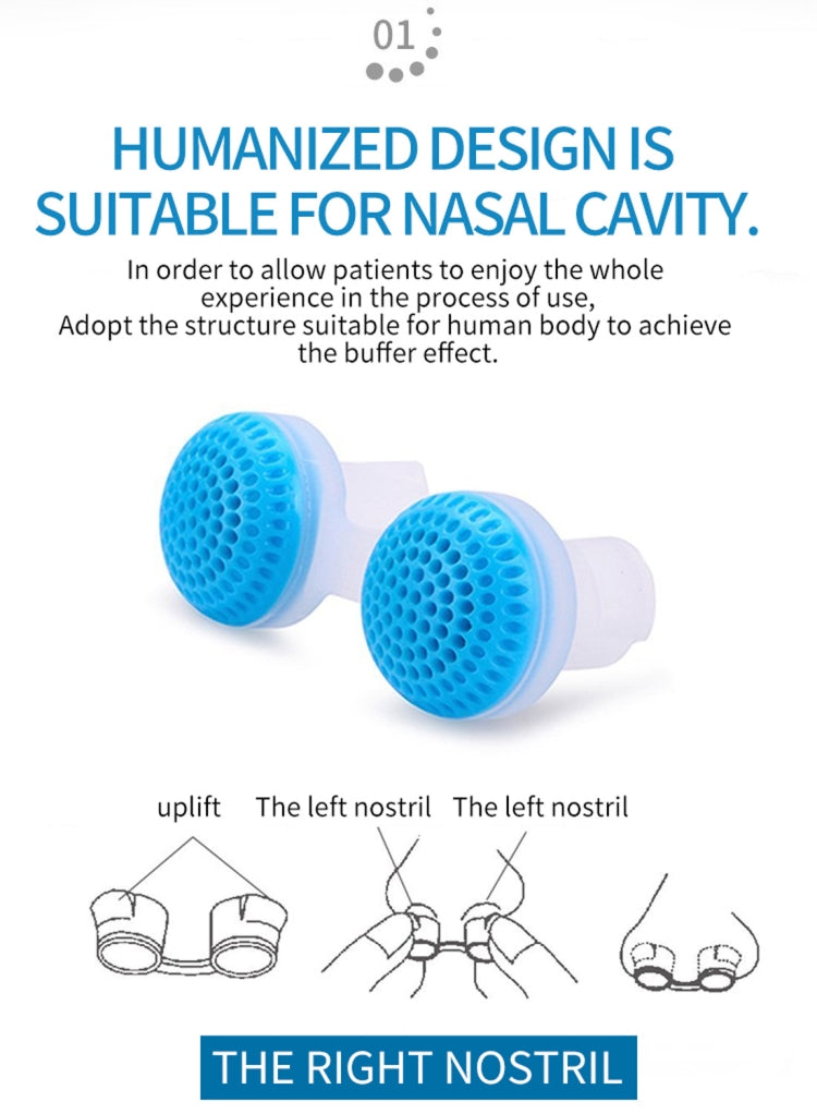 Purificatori d'aria antirussamento in silicone ABS 2 in 1