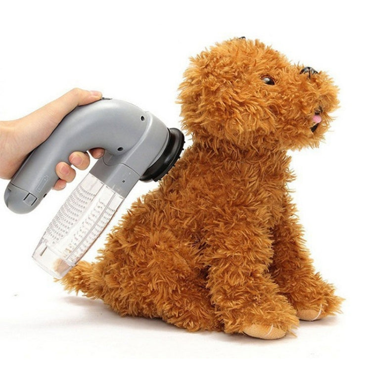 Dispositivo elettrico portatile per l'aspirazione dei peli degli animali domestici, strumento diagnostico per la rimozione del pettine della spazzola per animali domestici, dimensioni: 19,0 x 11,0 x 6,0 cm, Pet Hair Suction Clipper