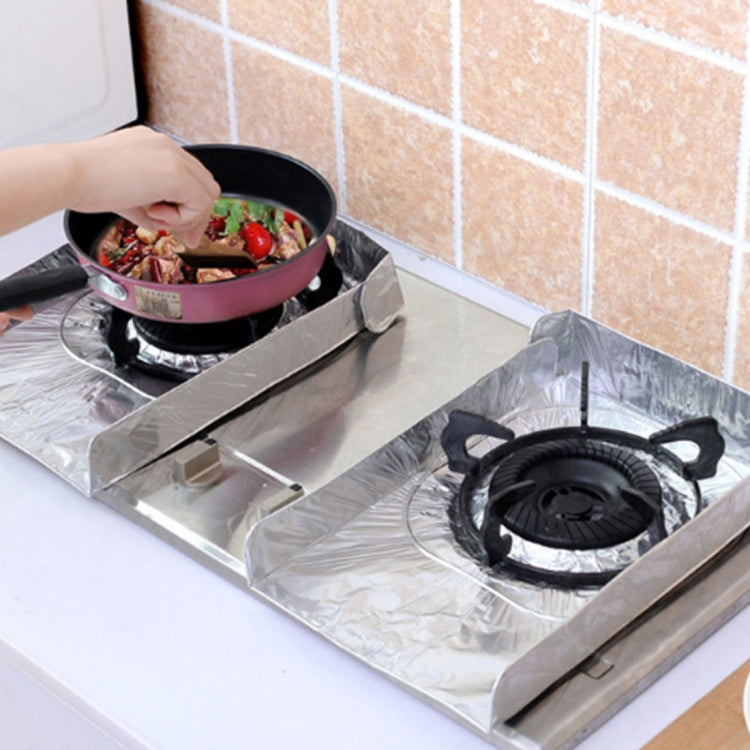 2 PZ Protezioni per stufe a gas Stoviglie Stampa Foglio Fodera antivegetativa resistente al calore Pulizia Utensili da cucina Tappetino