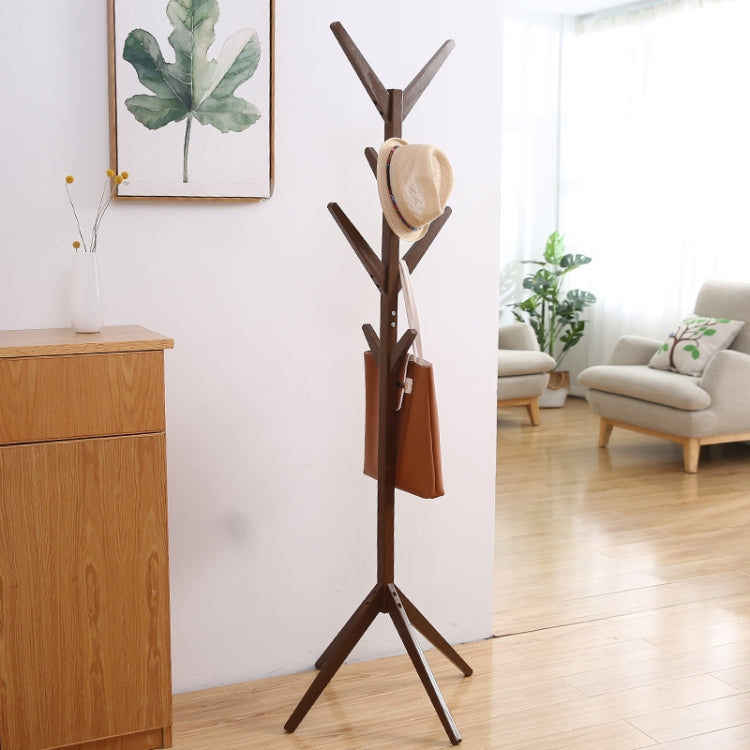 Appendiabiti creativo da pavimento in legno massello a forma di albero, dimensioni: 175x45x45 cm, 175x45x45cm (Coffee), 175x45x45cm (Dark Coffee), 175x45x45cm (Light Brown), 175x45x45cm (White), 175x45x45cm (Wood)