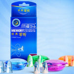 Set 4 tappi per orecchie da viaggio protezione rumore