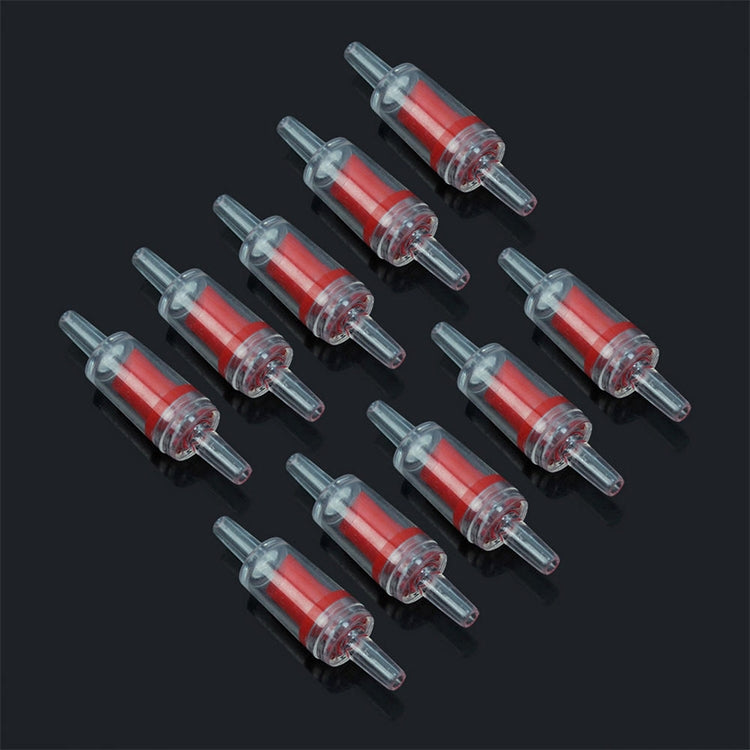 Valvole di ritegno in linea da 10 pezzi per pompa d'aria per acquario, interfaccia: 4 mm, 4mm