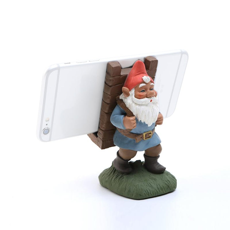 Staffa porta cellulare Babbo Natale in resina POLY
