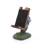 Staffa porta cellulare Babbo Natale in resina POLY