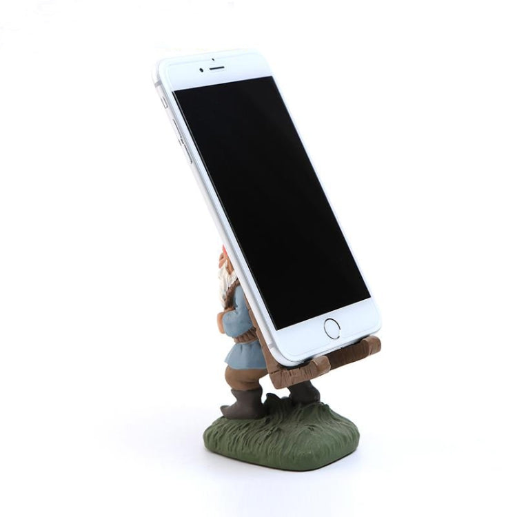 Staffa porta cellulare Babbo Natale in resina POLY