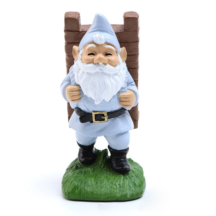 Staffa porta cellulare Babbo Natale in resina 12,5 cm