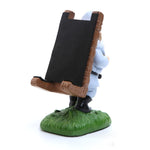 Staffa porta cellulare Babbo Natale in resina 12,5 cm
