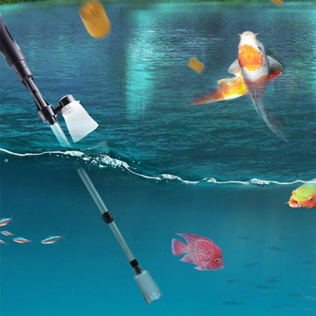 Filtro dell'acqua per la pulizia del serbatoio di pesce regolabile in lunghezza elettrica multifunzionale, Multi-functional