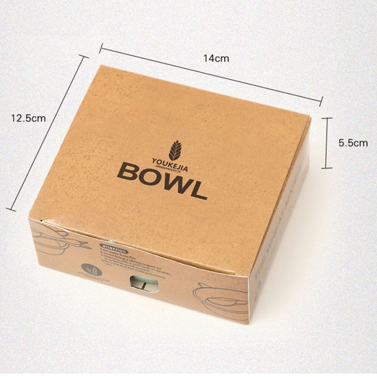 Balcherlam Baby Wheat Stalk Materials Ciotole + Kit cucchiaio, consegna colore casuale, Bowls + Spoon Kit