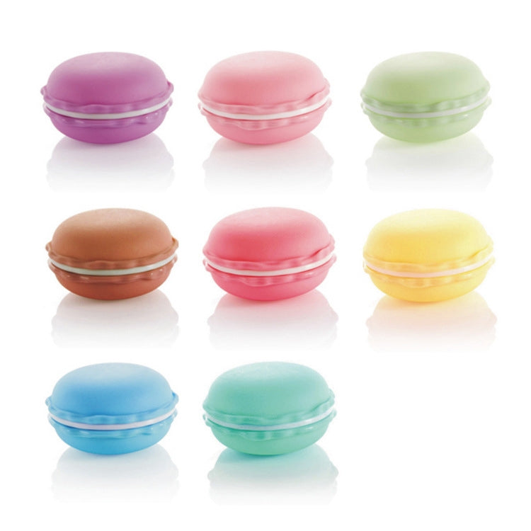 2 pezzi di bella scatola di ornamenti in stile Macaron, scatola di immagazzinaggio portatile, consegna colore casuale, Macaron