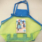 Borsa per borsa di stoccaggio rapida per giocattoli per strumenti di dragaggio da spiaggia per bambini in rete portatile, L Size