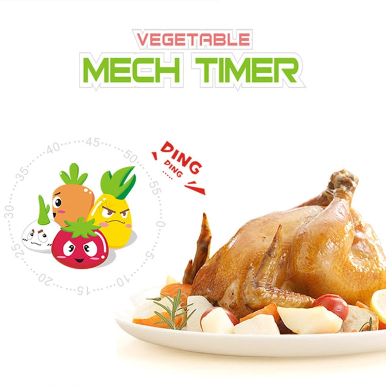 Timer da cucina meccanico per cottura verdure 11x8x7 cm